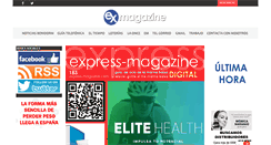 Desktop Screenshot of express-magazine.com